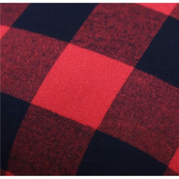 4TH Emotion Set of 2 Christmas Buffalo Check Plaid Throw Pillow Covers Cushion - Picture 2 of 7
